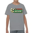 thumbnail image 2 of 67% Awesome Retro Star Design Youth's T-shirt, 2 of 3