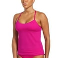 thumbnail image 2 of Nike Womens Cut-Out Layered Tankini Swim Top, 2 of 3