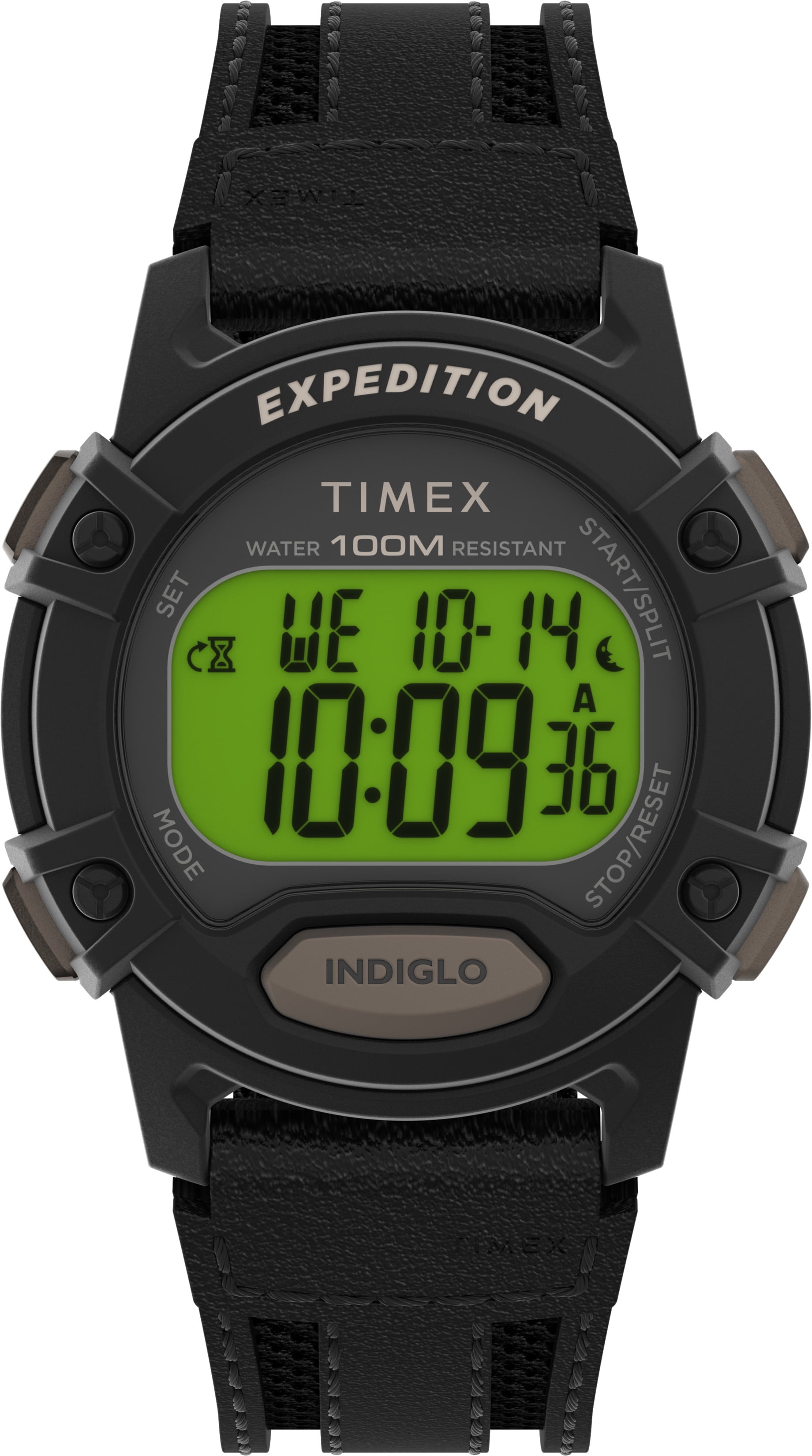 Timex Men's Expedition Digital CAT 39mm Watch – Black Case with