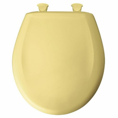 Bemis 200SLOWT Lift-Off Plastic Round Slow-Close Toilet Seat, Available in Various Colors