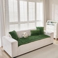 thumbnail image 4 of Pet Couch Cover Dogs Washable Non-Slip Couch Protector Pet Friendly Dog Mat for Couches and Sofas,Green 27.6"x 82.7", 4 of 6
