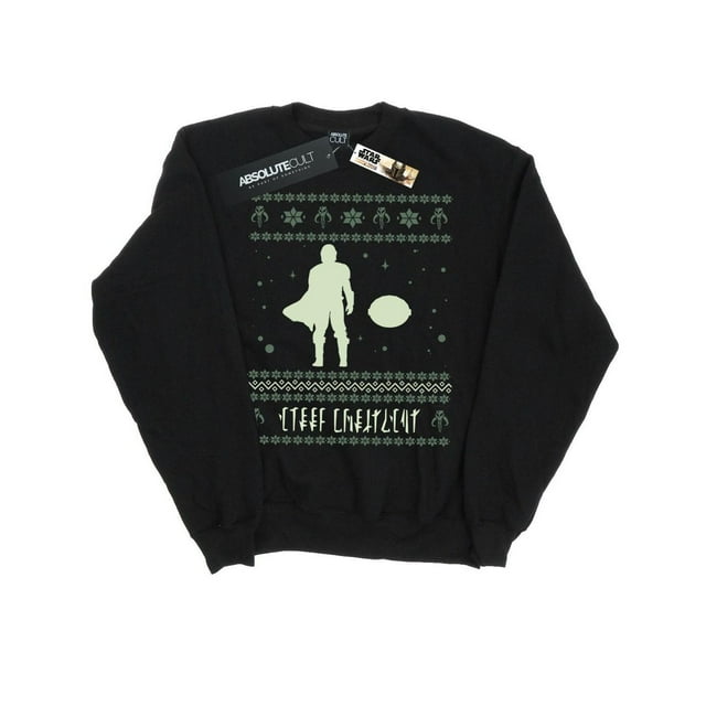 Star Wars: The Mandalorian Girls Christmas Sweatshirt