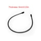thumbnail image 4 of Diadema ondulada Sonducket para hombres Unisex negro tipo 12, 4 of 6