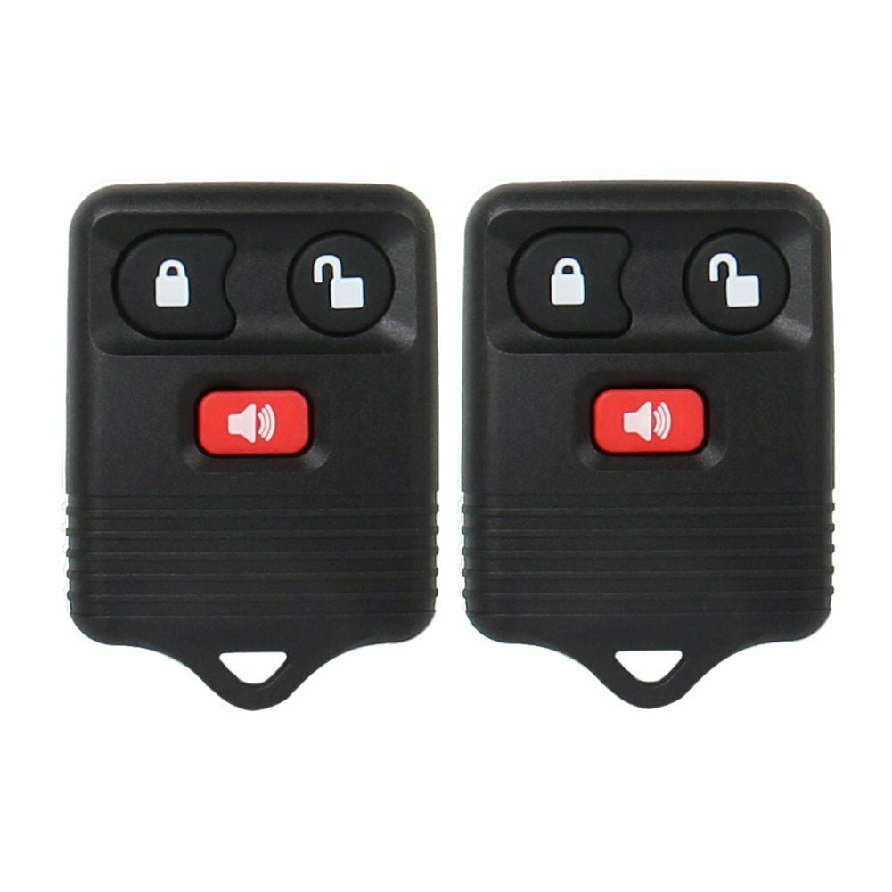 CWTWB1U345 Car 3 Button Uncut Remote Ignition Key For Ford 1999-2007