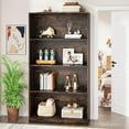 71 Inch Tall Bookcase Modern Freestanding Bookshelf 9 Tier Large Open