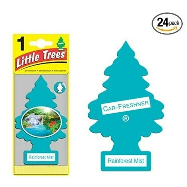 Little Trees® Car Air Fresheners Rainforest Mist Scent (24 Pack