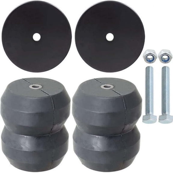 CSYANXING GMRCK15S Helper Spring Kit for Silverado Sierra 1500 1999-2021 Suspension Rubber Easy to Install Upgrade