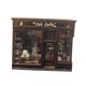 thumbnail image 3 of Kit de bricolaje para una miniatura de cafetería con gatos, iluminación, novedad para entusiastas de las manualidades, sujetalibros decorativo p, 3 of 9