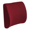 DMI Lumbar Support Cushion Burgundy Foam Aids to Daily Living 555-7921-0700 - 1 Ct