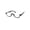 Black, variant on Bottom Half Plastic Rim Round Oval Powered Reading Glasses Beige +3.25