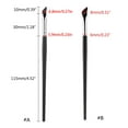 thumbnail image 3 of Ultra-Thin Angled Eyebrow Brush Brow Brush Fine Brushes Makeup Brushes Portable Makeup Cosmetic Tools, 3 of 9