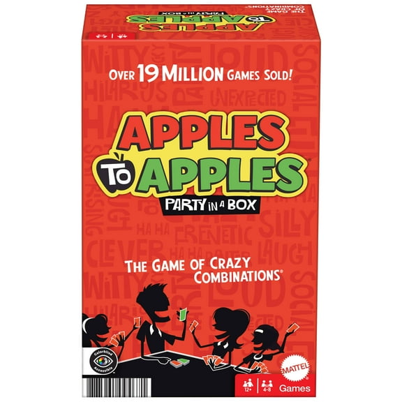 Apples to Apples Card Game, Family Game for Kids and Adults, Make Hilarious Comparisons