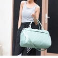 thumbnail image 2 of Gym Duffel Bag for Women Sport Duffle Workout Bags with Shoe Compartment Wet Pocket Red, 2 of 3
