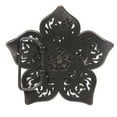 thumbnail image 2 of Double Layer Perforated Rhinestone Floral Nickel Free Belt Buckle, 2 of 2