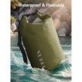 thumbnail image 3 of Waterproof Dry Bag for Women Men(Upgraded Version) 5L/10L/20L/30L/40L Roll Top Lightweight Dry Storage Bag Backpack with Emergency Whistle for Travel, Swimming, Boating, Kayaking, Camping, B, 3 of 5