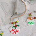 thumbnail image 4 of PAMINGONO 12Pcs Christmas Glass Identification Markers Reusable Zinc Alloy Wine Cup Charms, 4 of 5
