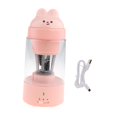 thumbnail image 2 of Sacapuntas automático de lápices eléctrico, juguete educativo, sacapuntas para niños de fácil uso, equipo de papelería para aula, rosa, 2 of 8