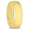 thumbnail image 3 of Everly Men's 14k Yellow Gold Wedding Ring, 3 of 8