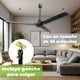 thumbnail image 5 of 3 Pzs Ventilador De Techo 56 Pulg 70W Industrial Metal, 5 of 14