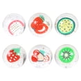 thumbnail image 1 of 6Pcs Bounce Balls Fruity Pattern Bouncy Balls Jumping Balls (Random Style), 1 of 5