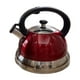 thumbnail image 2 of Tetera de 3 litros con silbato fuerte y mango anticalor. Rojo, 2 of 8