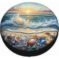 thumbnail image 3 of Baby Turtle Sea Spare Tire Cover Wheel Protectors for Rv Camper Travel Trailer SUV Truck, 3 of 9