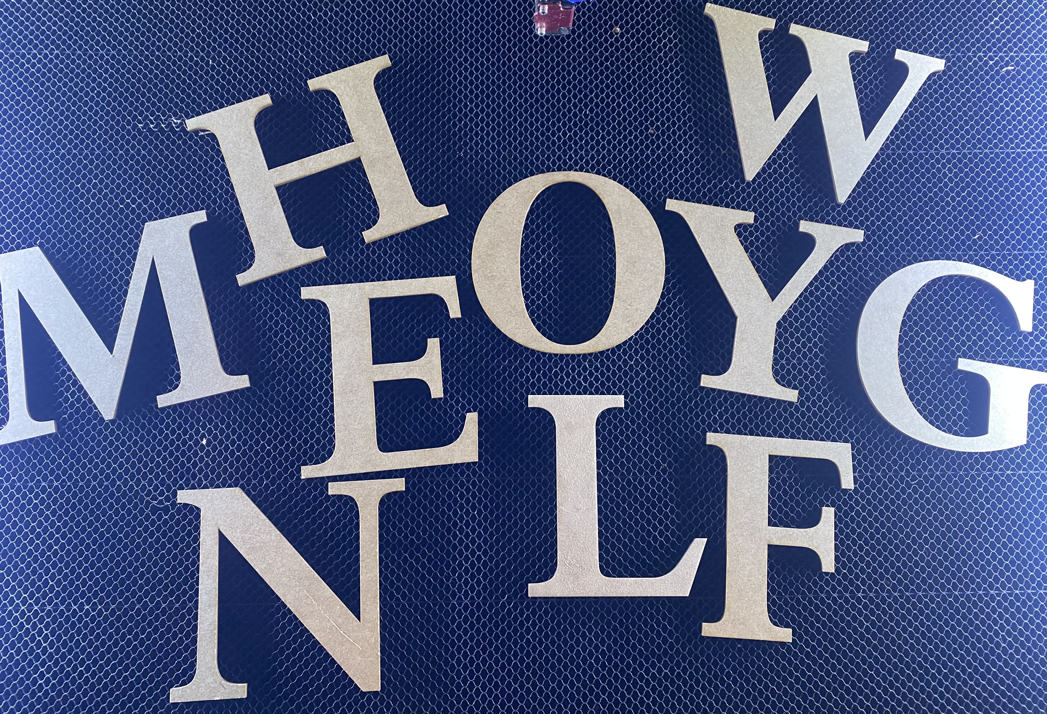Wooden Letters, Unfinished 2'' Tall Alphabet A, Wooden Craft Letter