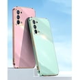 thumbnail image 5 of Galaxy S20 Plus 5G Case - Cute Full Camera Lens Protection & Electroplate Shockproof Edge Bumper, Soft TPU 6.7" - White, 5 of 5