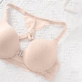 thumbnail image 5 of SwiftWear Women's Racerback Bra Underwire Push Up Front Closure Lace Plunge Bra for Lift Support & Easy Wear, 5 of 5