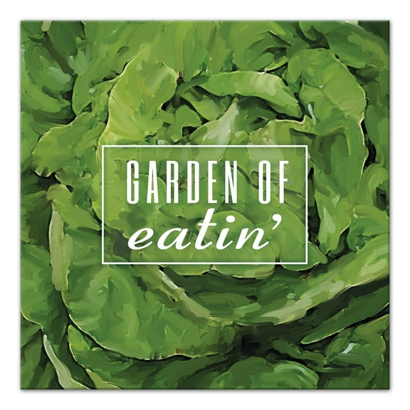 Creative Products Garden of Eatin' 12x12 Canvas Wall Art