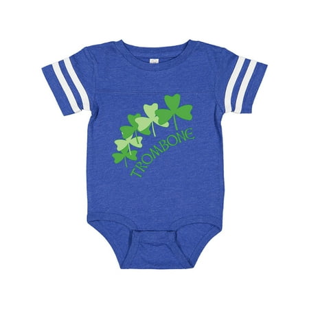 

Inktastic Trombone Shamrocks Arc Gift Baby Boy or Baby Girl Bodysuit