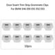 thumbnail image 4 of Riwesomey 10 Uds. Clips de ajuste interior para puerta de coche reemplazo de ojal de tira de Panel Interior para E46/E90/E91/E92/E93 Vehículos, repuestos y accesorios Mis Riwesomey CZ10531-00B, 4 of 6