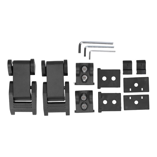 Hood Latch Lock Hood Catch Bonnet Lock Latch Hood Lock For Hood Lock Buckle Engine Hood Latch Lock Buckle Kit Aluminum Alloy Black Fit For / Gladiator