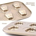 thumbnail image 4 of Advancent Molde para pasteles de 6 cavidades, molde para mousse de gelatina de acero al carbono, para hornear en la cocina Herramientas y accesorios para hornear Advancent HA061128-00B, 4 of 6