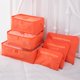 thumbnail image 3 of DEKAXID - Juego de 6 organizadores de viaje grandes (versión coreana), bolsas de almacenamiento para ropa, cubos de embalaje con bolsa para la colada, artículos esenciales para viajes de negocios, 3 of 6