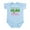 Sky Blue, variant on CafePress - Loves An Irish Girl Infant Bodysuit - Baby Light Bodysuit, Size Newborn - 24 Months
