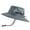 Dark Gray, variant on Trending Bucket Hat UV Protection Unisex Foldable Fisherman Hat for Fishing Beach Hiking Streetwear