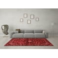 thumbnail image 3 of Ahgly Company Indoor Square Persian Red Traditional Area Rugs, 6' Square, 3 of 4