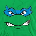 thumbnail image 2 of Teenage Mutant Ninja Turtles Leonardo Angry Adult Pull-Over Hoodie, Kelly Green, Medium, 2 of 5