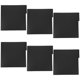 thumbnail image 1 of unbranded 6Ud Tarjetas De Clasificación Para Vinilos En Plástico Negro Con Resistente Para Oficina, 1 of 8