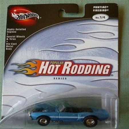 1967 Pontiac Firebird Convertible 100% Hot Wheels Popular Hot Rodding Series Pontiac Firebird Convertible Blue No. 1/4 ()