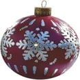 thumbnail image 1 of Outdoor Christmas Inflatable Decorated Ball Giant Christmas Inflatable Ball Christmas Tree Decorations Outdoor Decorations Holiday Inflatables Balls Decoration with Pump, 1 of 8