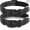 A-Black(2 Collars), variant on 2 Pack Reflective Dog Collar with Safety Locking Buckle, Adjustable Soft Breathable Comfortable Nylon Pet Collar for Small, Medium and Large Dogs