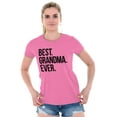 thumbnail image 3 of Best Grandma Ever Nanna Gigi Nan Cute Womens Slim Fit Graphic Tee Brisco Brands S, 3 of 4