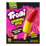 Trolli Frozen Gummi Pops Chewy Sour Gummy Candy Frozen Snacks, Cherry