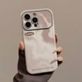 thumbnail image 2 of Gradient Water Ripple Leather Soft  for iPhone Case (White,iPhone 13), 2 of 6