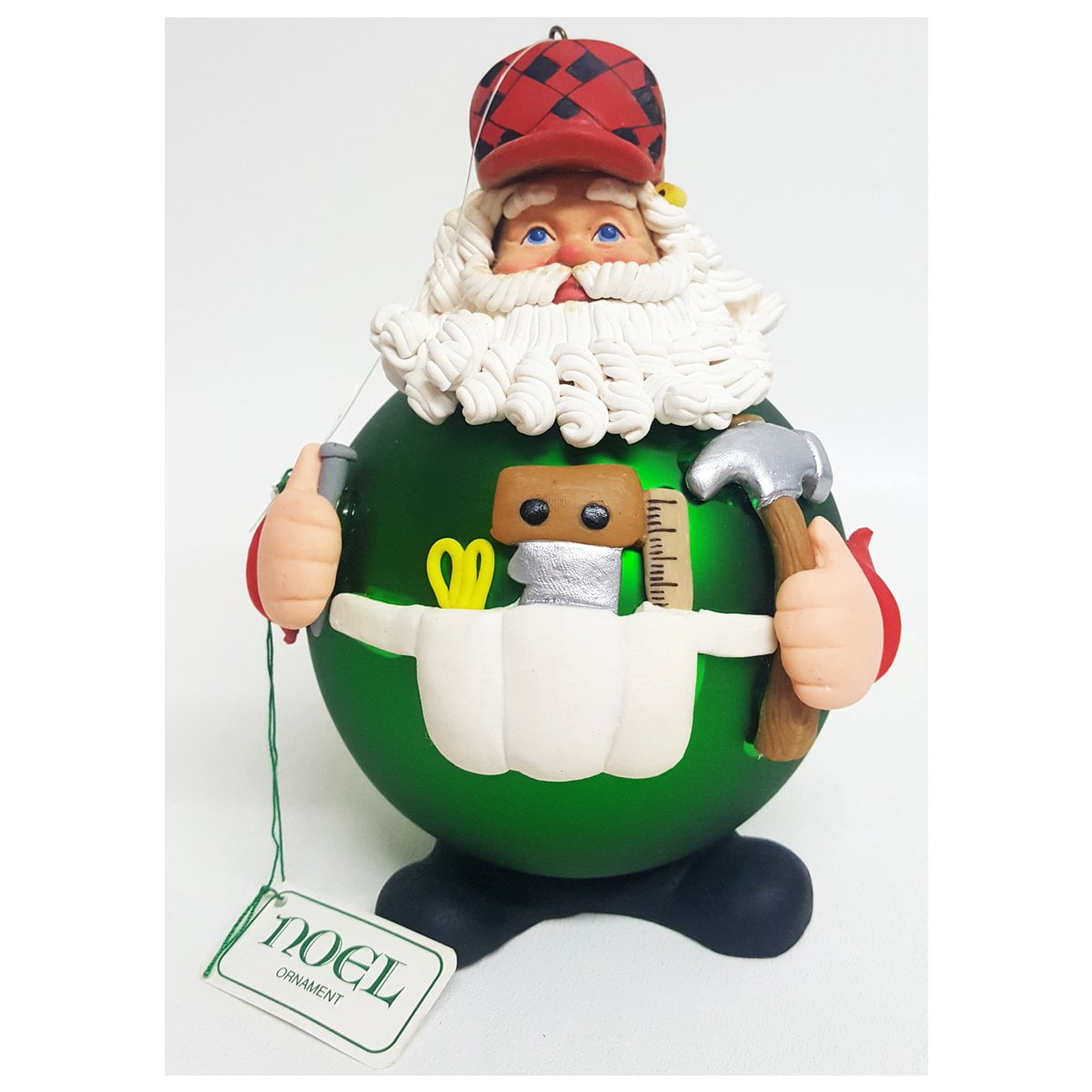 Department 56 Carpenter Santa Ornament Noel - Walmart.com
