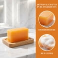thumbnail image 2 of Deodorizing Persimmon Soap, Japanese Persimmon & Green Tea Extract Bar Soap, Gentle Cleansing for Dry Aging Skin Men Women.(3Pcs), 2 of 8