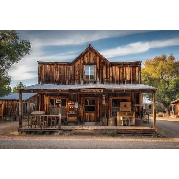 Rustic General Store 500 Piece Jigsaw Puzzle, Classic Puzzle, Farm Puzzle