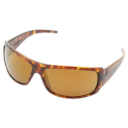 Electric Men's Polarized Charge Xl EE10410666 Brown Wrap Sunglasses